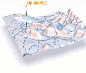 3d view of Pirhuayoc