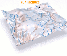 3d view of Huamachuco