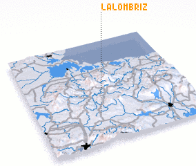 3d view of La Lombriz