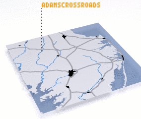 3d view of Adams Crossroads