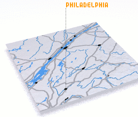 3d view of Philadelphia