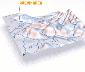 3d view of Auquimarca