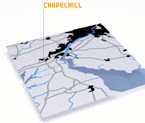 3d view of Chapel Hill