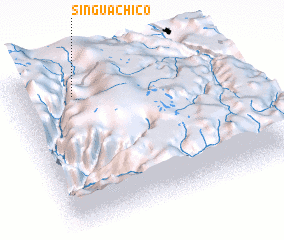 3d view of Singua Chico