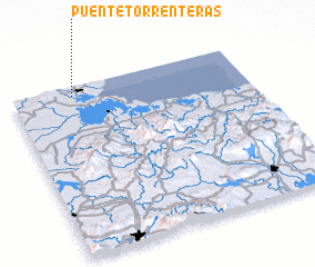 3d view of Puente Torrenteras