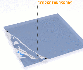 3d view of George Town Sands