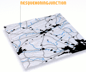 3d view of Nesquehoning Junction