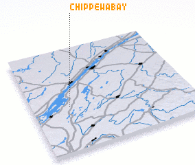 3d view of Chippewa Bay