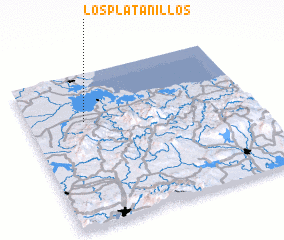 3d view of Los Platanillos