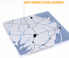 3d view of Oak Terrace Trailer Park