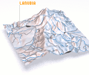 3d view of La Nubia