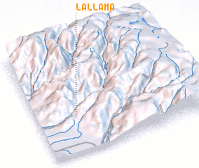 3d view of La Llama