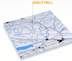 3d view of Quality Hill