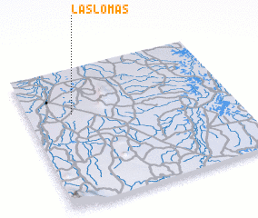 3d view of Las Lomas