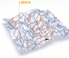 3d view of La Raya