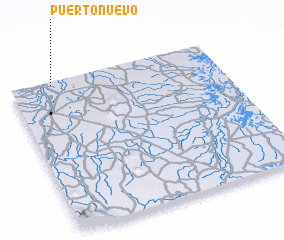 3d view of Puerto Nuevo