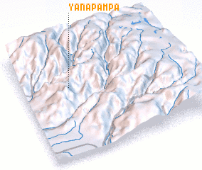 3d view of Yanapampa