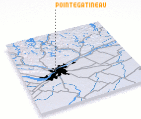 3d view of Pointe-Gatineau