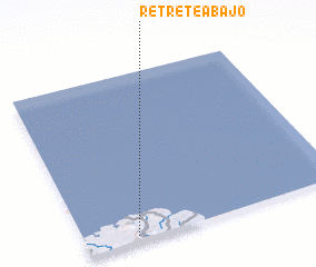 3d view of Retrete Abajo