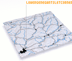 3d view of Lower Genegantslet Corner