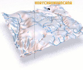 3d view of Huaychauhuancana