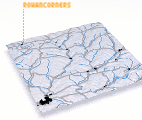 3d view of Rowan Corners