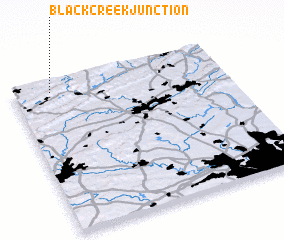 3d view of Black Creek Junction