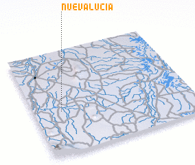 3d view of Nueva Lucía