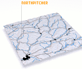 3d view of North Pitcher