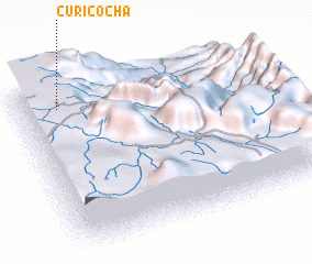 3d view of Curicocha