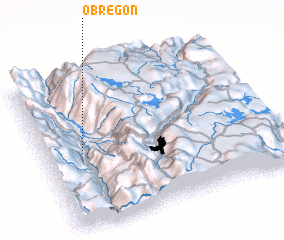 3d view of Obregón