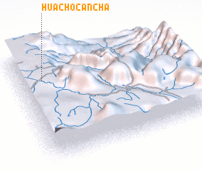 3d view of Huachocancha