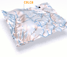 3d view of Colca