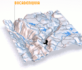 3d view of Boca de Niquia