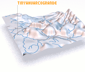 3d view of Tinyahuarco Grande