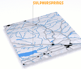 3d view of Sulphur Springs