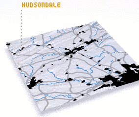 3d view of Hudsondale