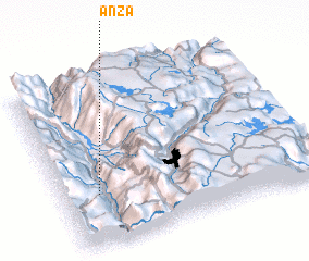 3d view of Anzá