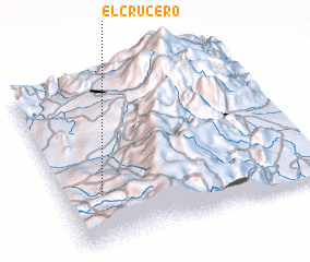 3d view of El Crucero