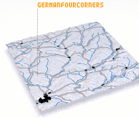 3d view of German Four Corners