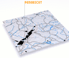 3d view of Penobscot