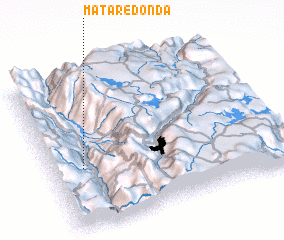 3d view of Mata Redonda