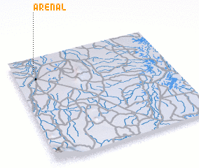 3d view of Arenal