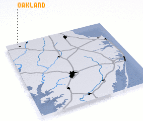 3d view of Oakland