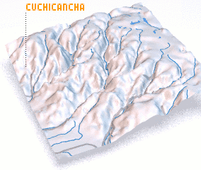 3d view of Cuchicancha