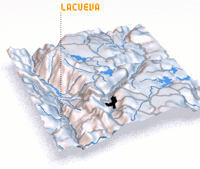 3d view of La Cueva