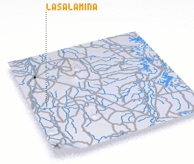 3d view of La Salamina