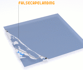 3d view of False Cape Landing