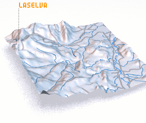 3d view of La Selva