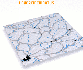 3d view of Lower Cincinnatus